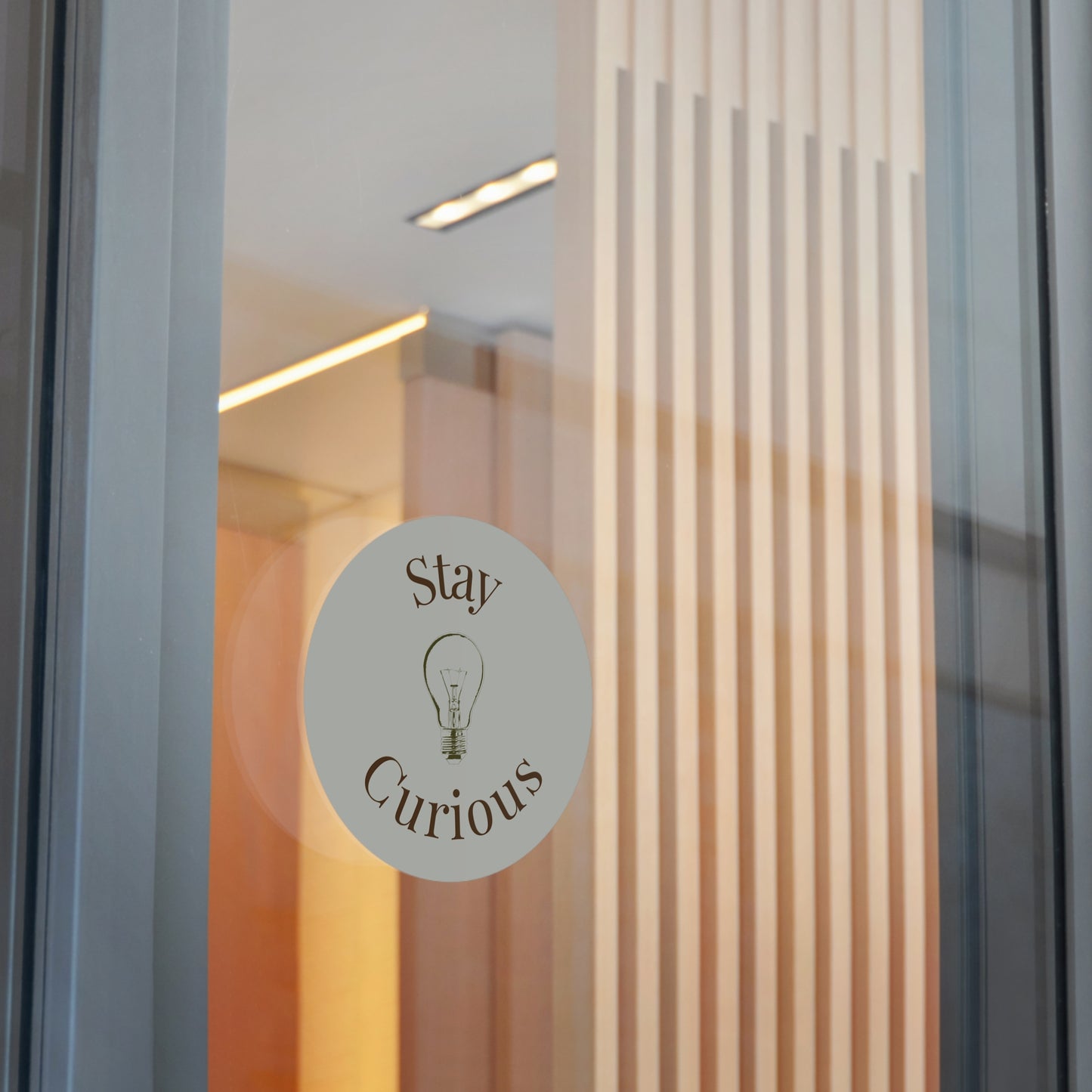 Vinyl Sticker - Stay Curious