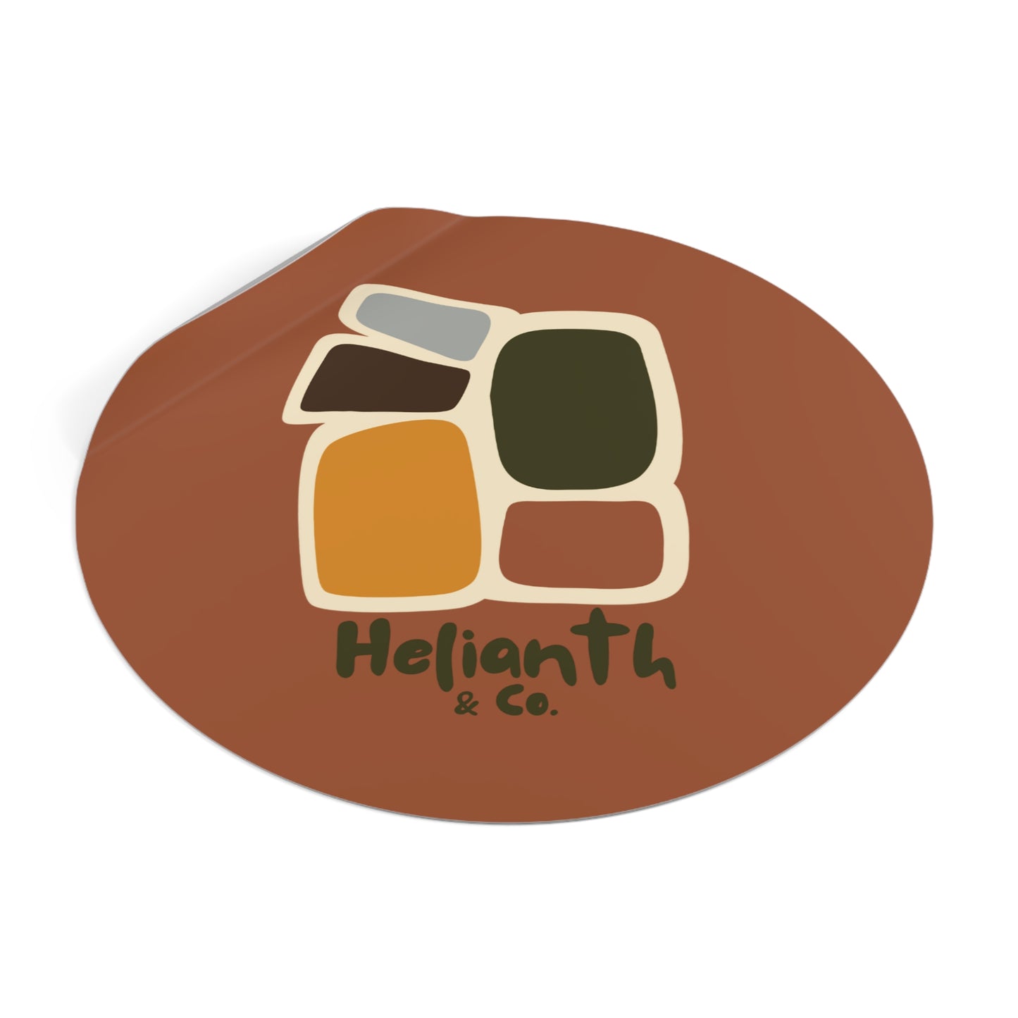 Vinyl Sticker - Helianth and Co. Brand Logo