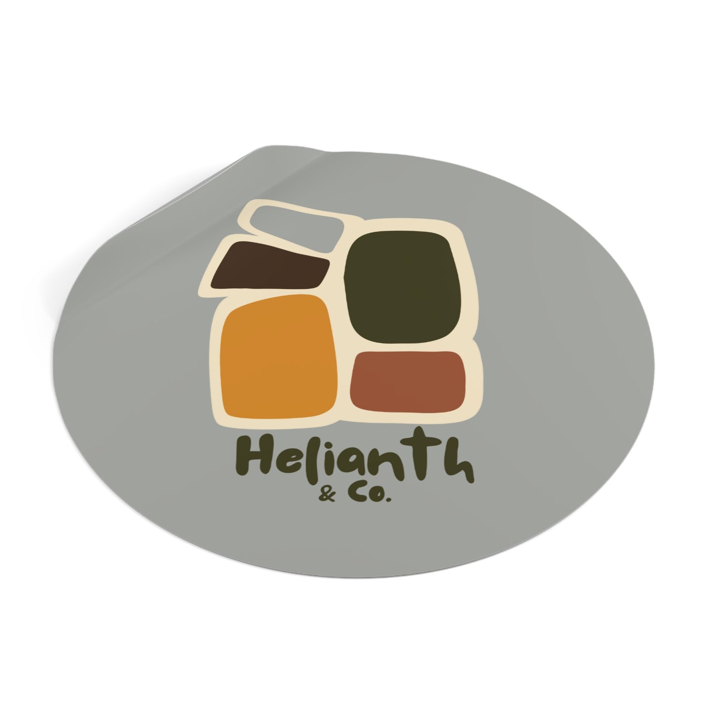 Vinyl Sticker - Helianth and Co. Brand Logo