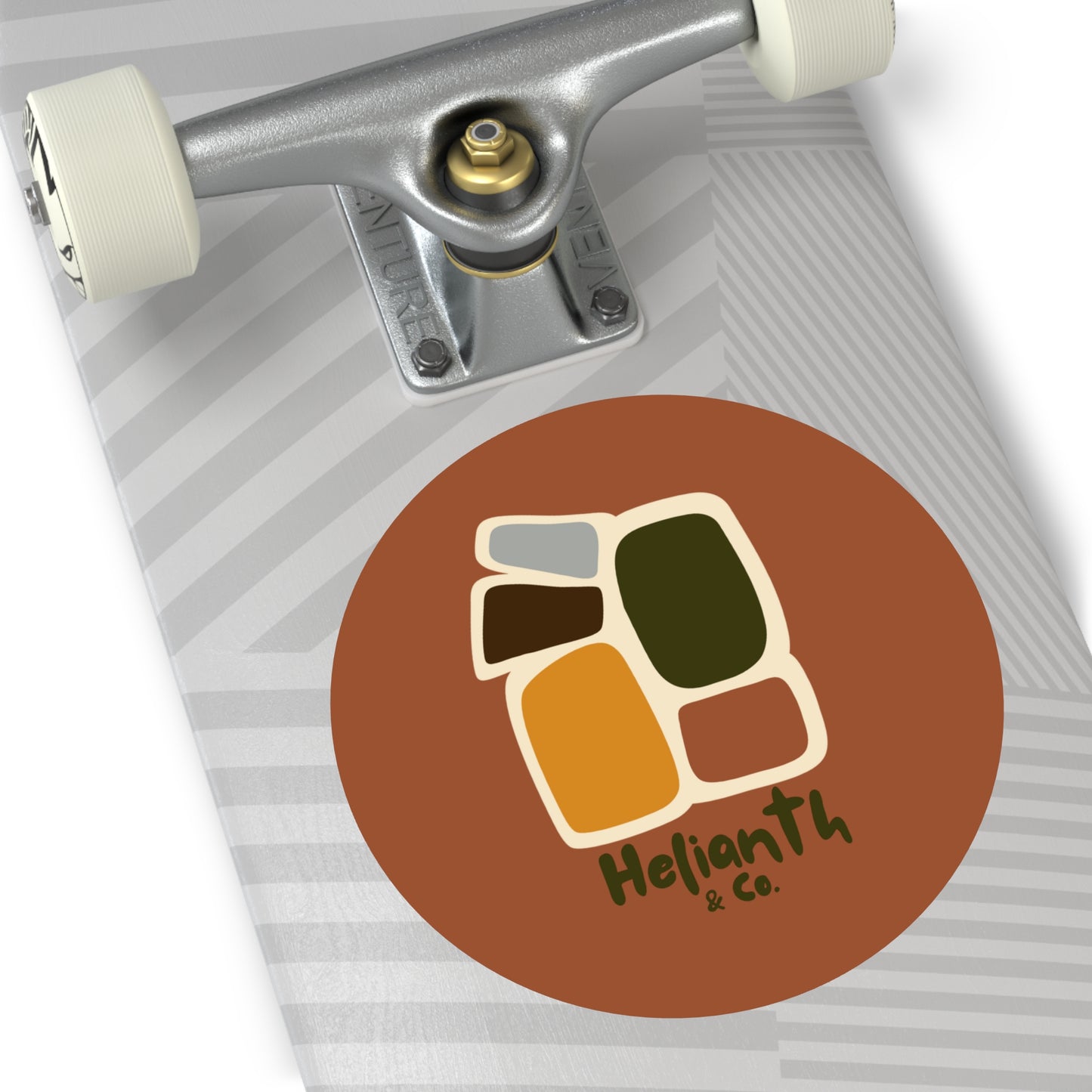 Vinyl Sticker - Helianth and Co. Brand Logo