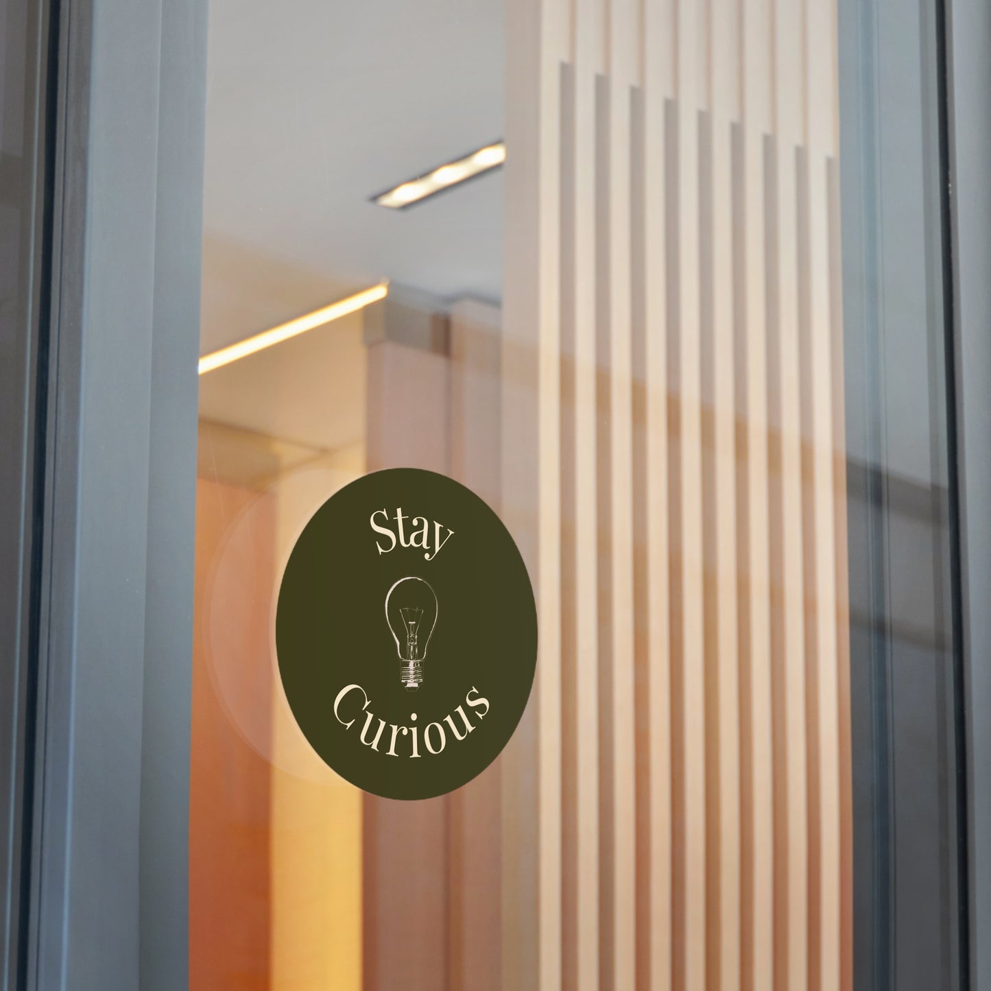 Vinyl Sticker - Stay Curious