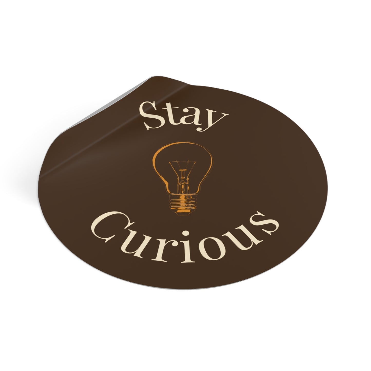Vinyl Sticker - Stay Curious