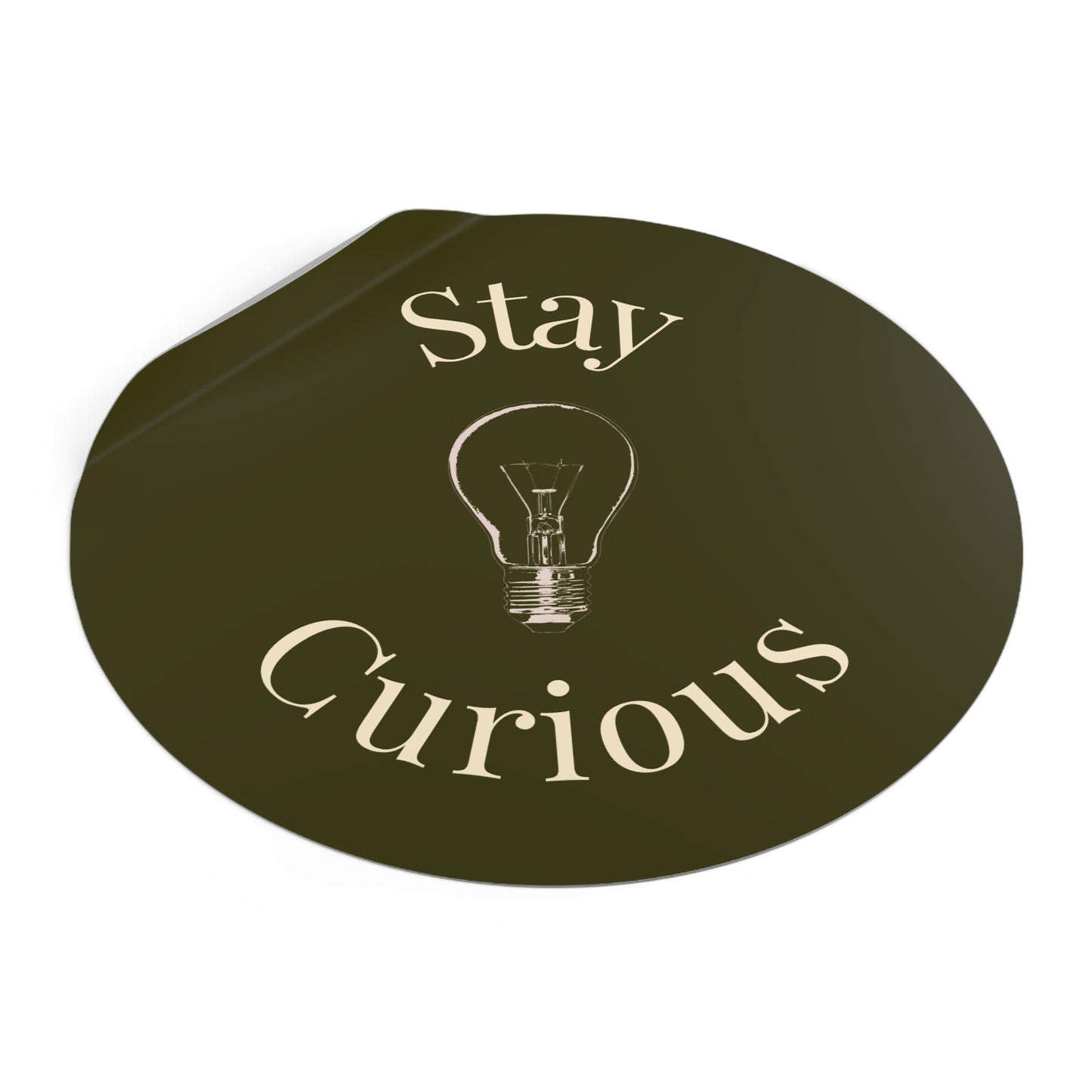 Vinyl Sticker - Stay Curious