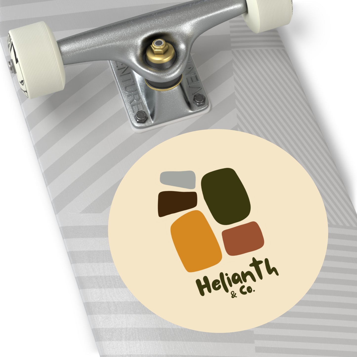 Vinyl Sticker - Helianth and Co. Brand Logo