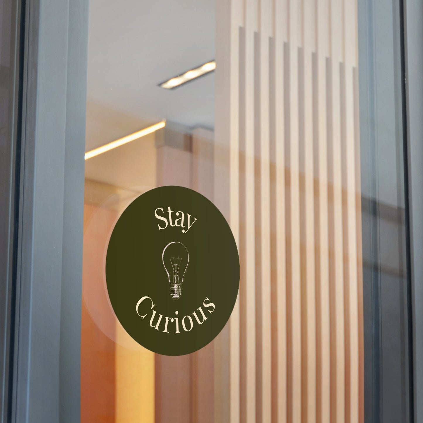 Vinyl Sticker - Stay Curious