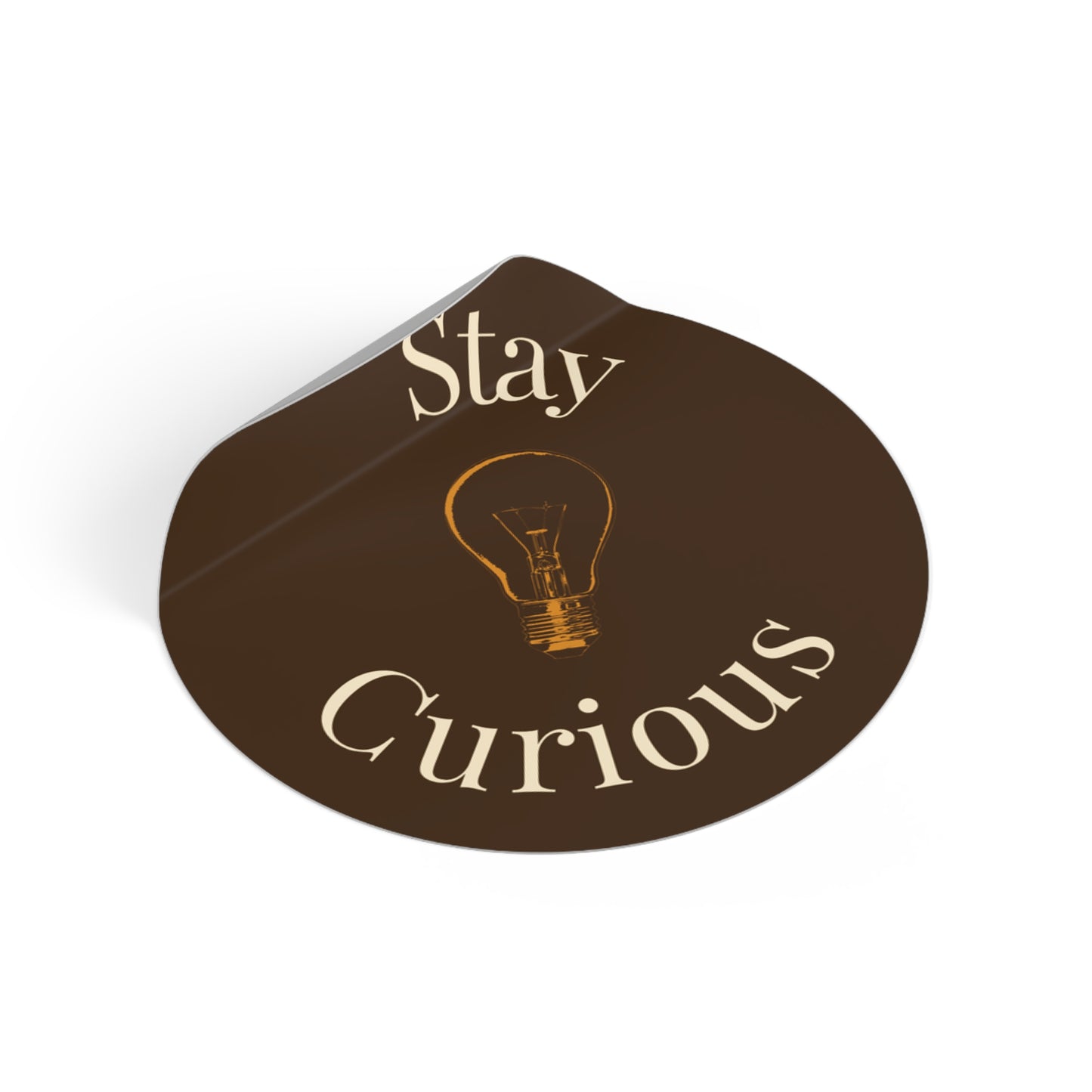 Vinyl Sticker - Stay Curious