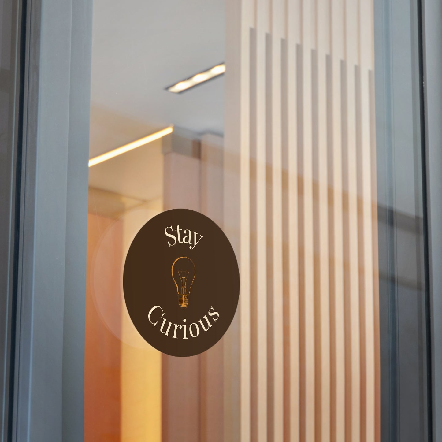 Vinyl Sticker - Stay Curious