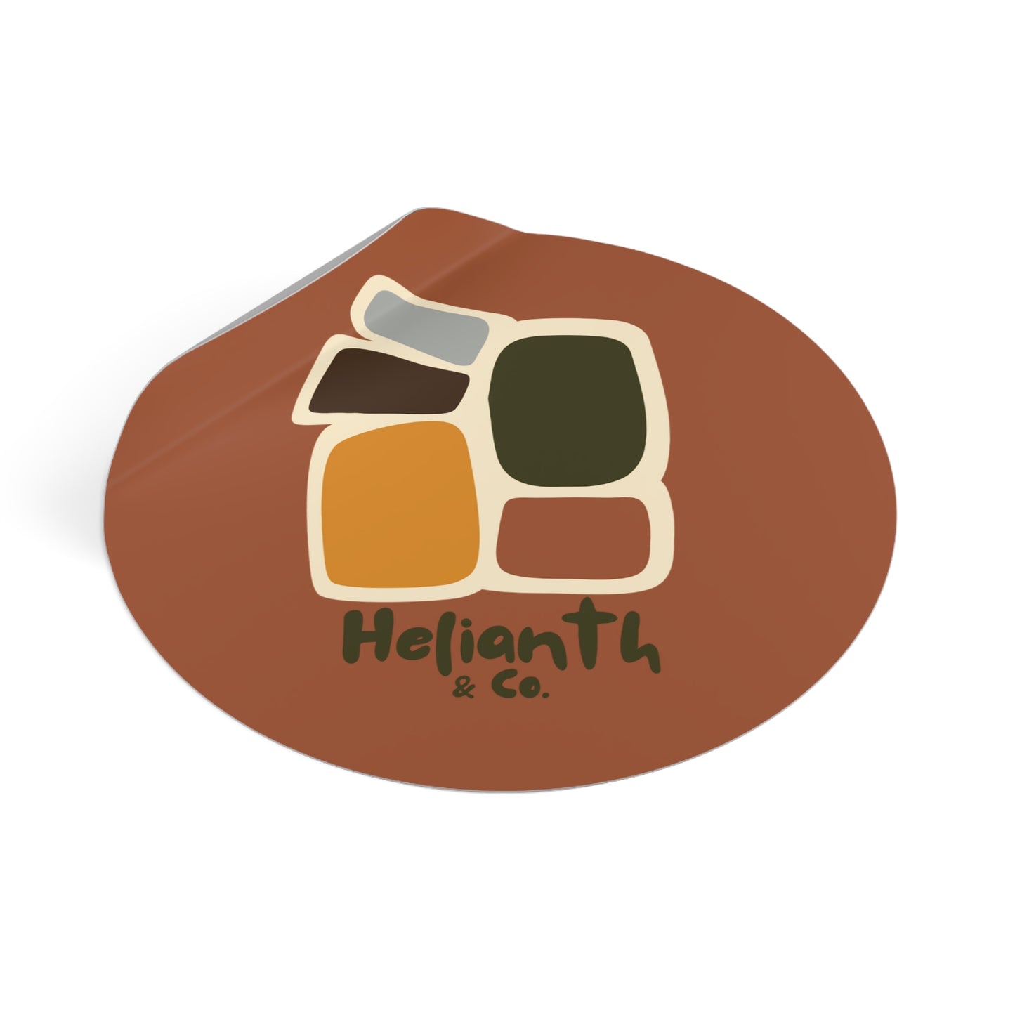 Vinyl Sticker - Helianth and Co. Brand Logo