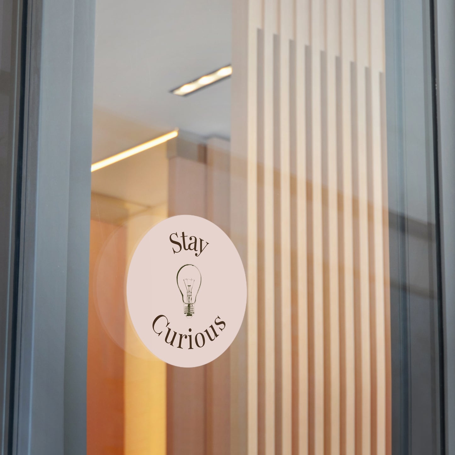 Vinyl Sticker - Stay Curious