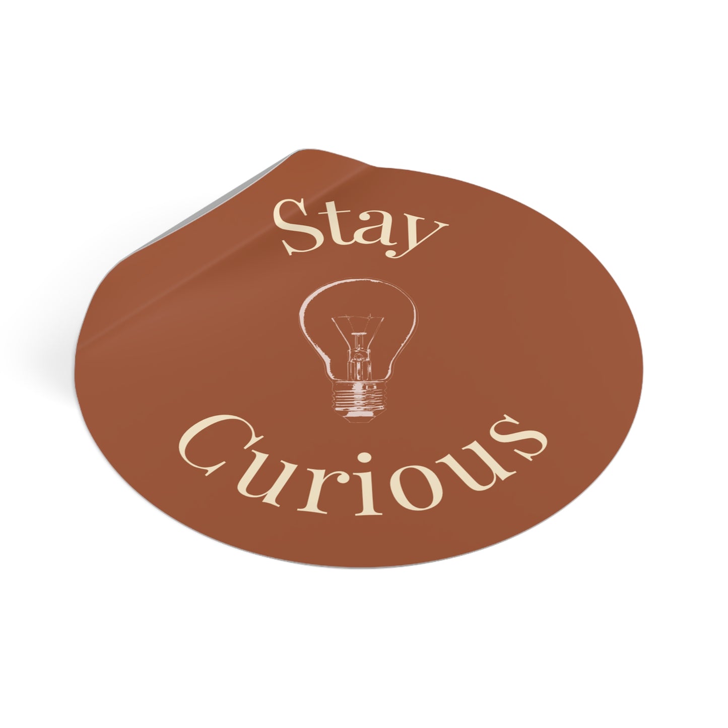 Vinyl Sticker - Stay Curious