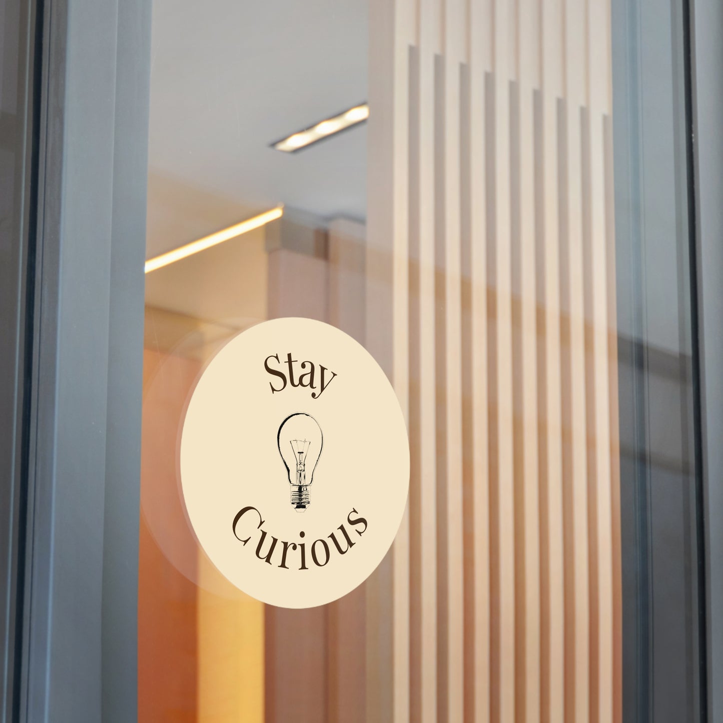 Vinyl Sticker - Stay Curious