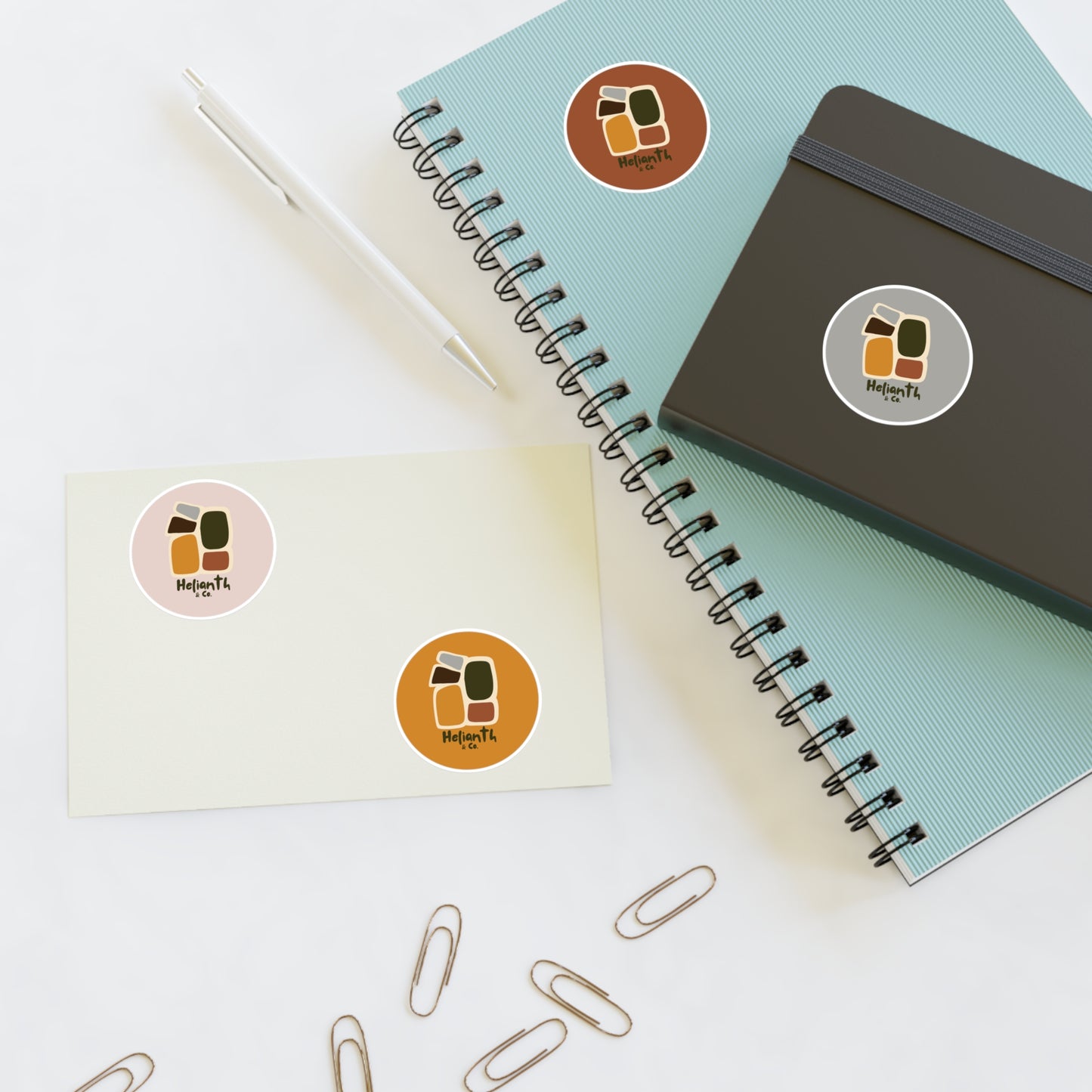 Helianth & Co. Sticker Sheets