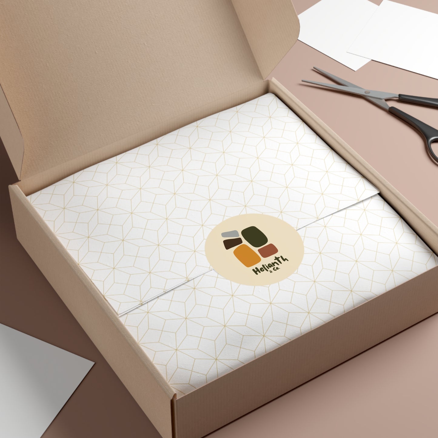 Vinyl Sticker - Helianth and Co. Brand Logo