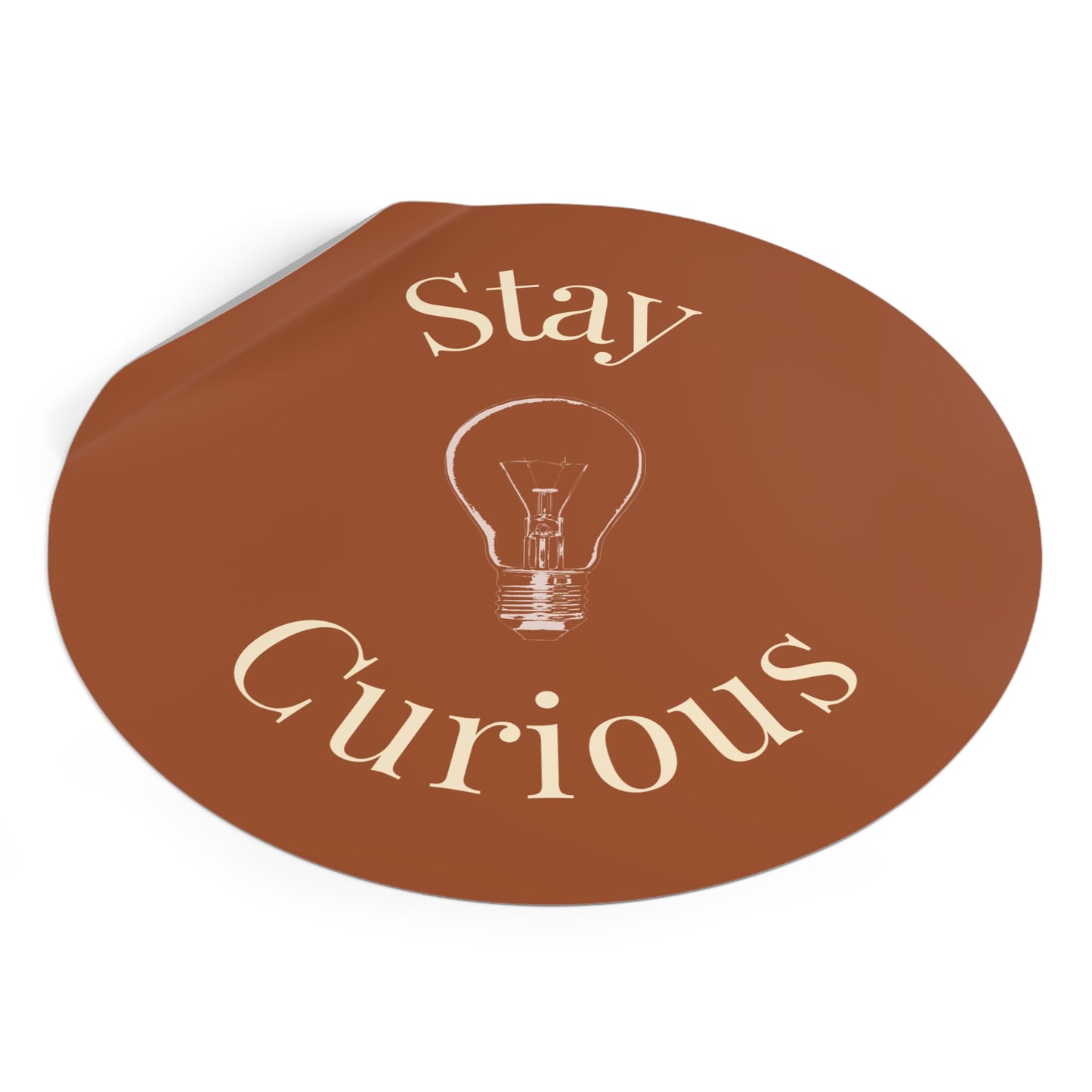 Vinyl Sticker - Stay Curious