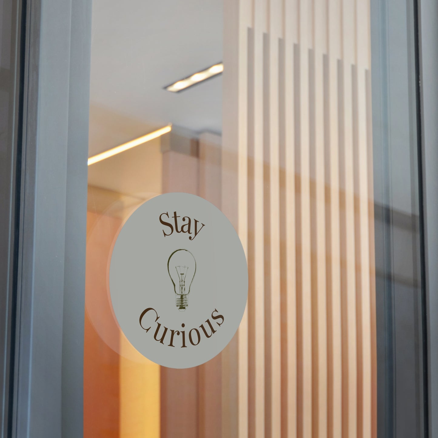 Vinyl Sticker - Stay Curious