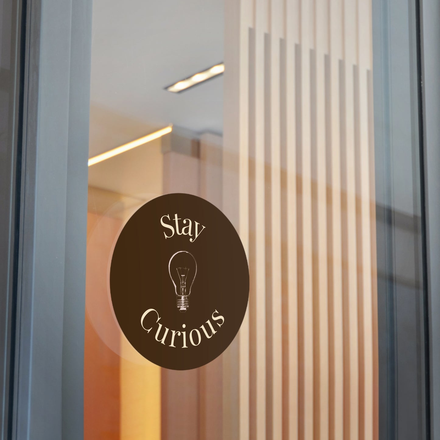 Vinyl Sticker - Stay Curious