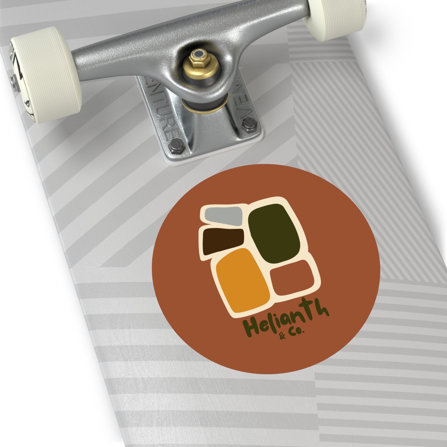 Vinyl Sticker - Helianth and Co. Brand Logo