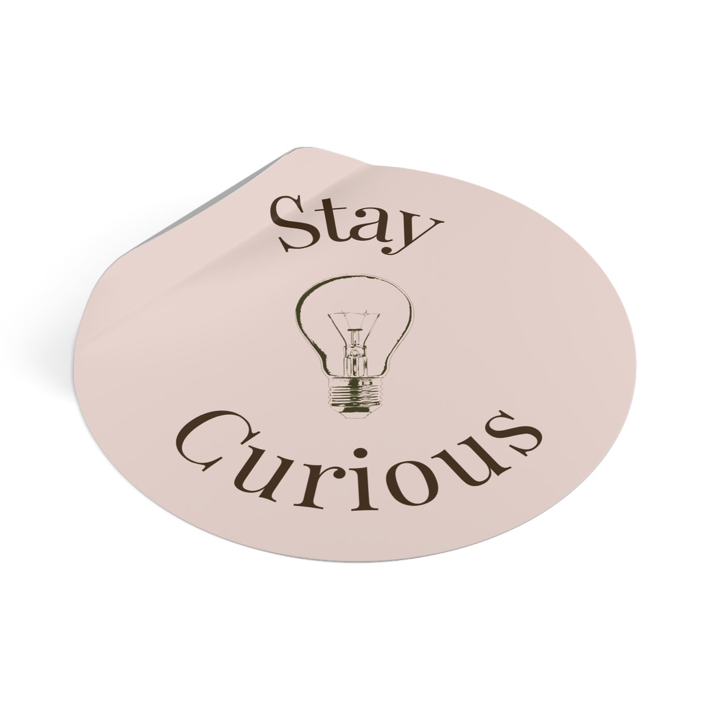 Vinyl Sticker - Stay Curious