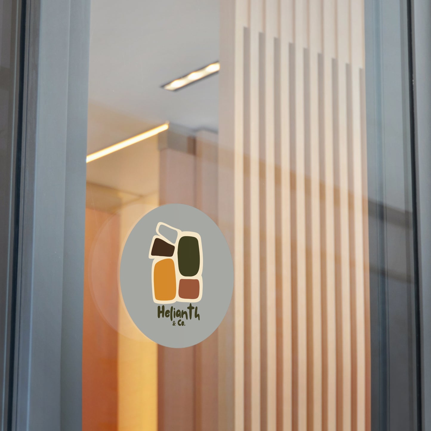 Vinyl Sticker - Helianth and Co. Brand Logo