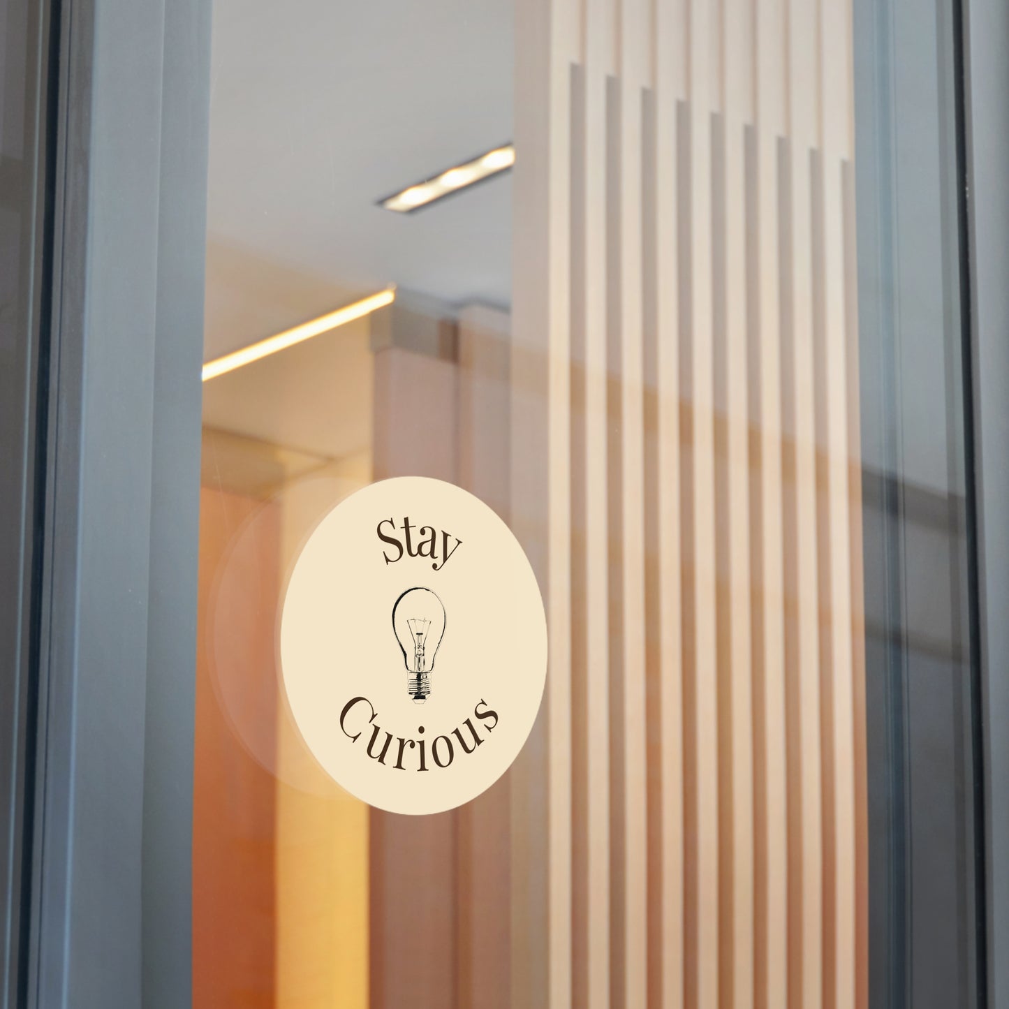 Vinyl Sticker - Stay Curious