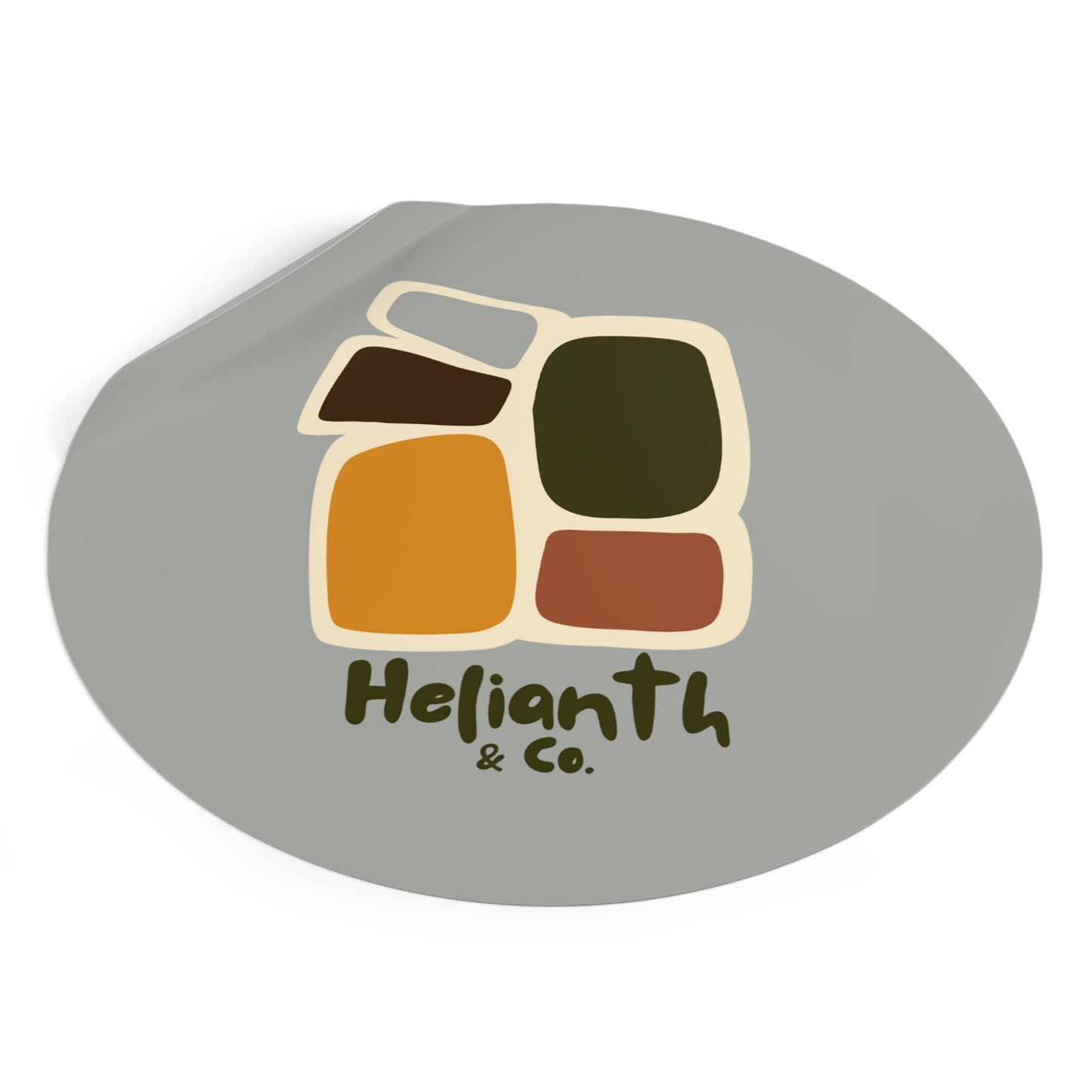 Vinyl Sticker - Helianth and Co. Brand Logo