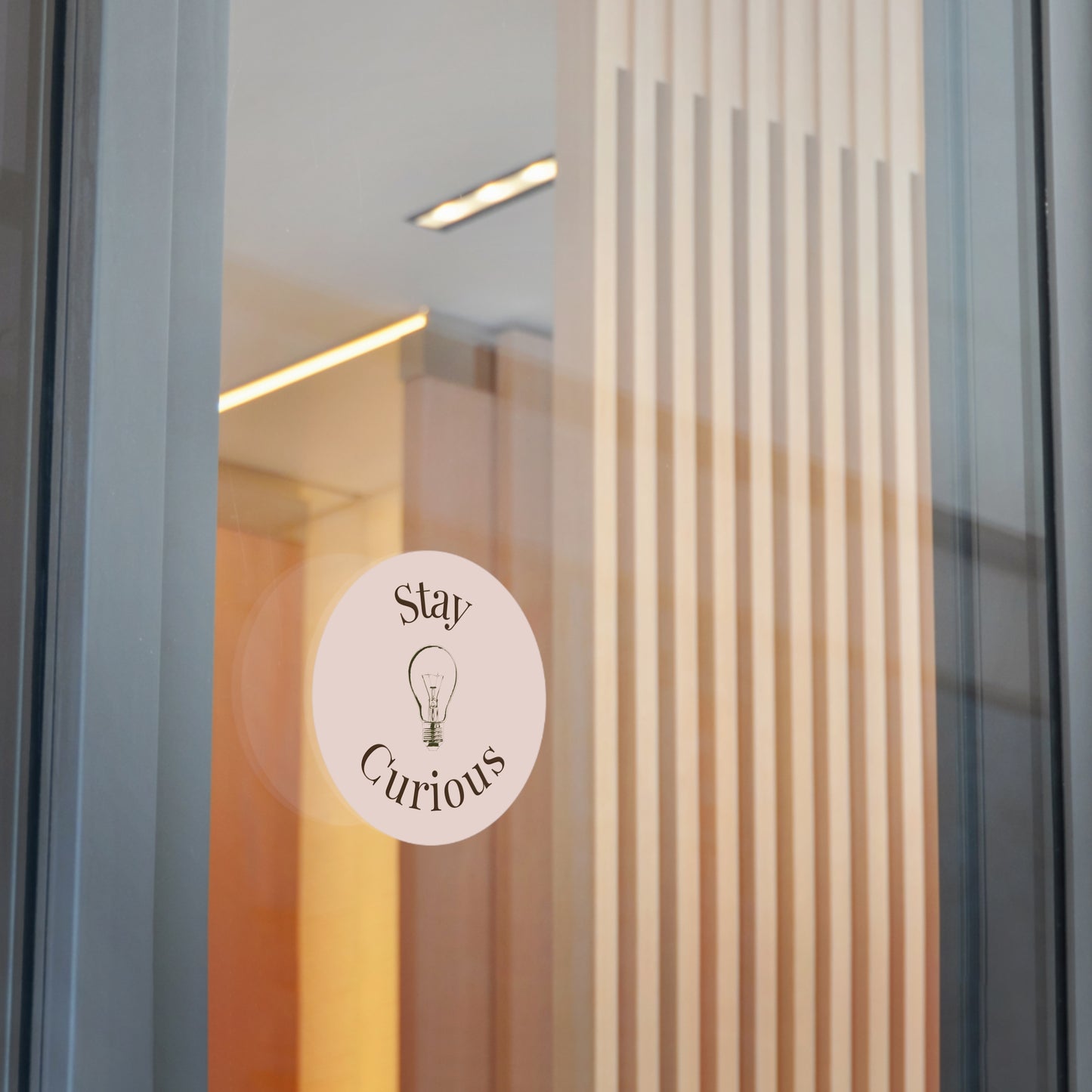 Vinyl Sticker - Stay Curious