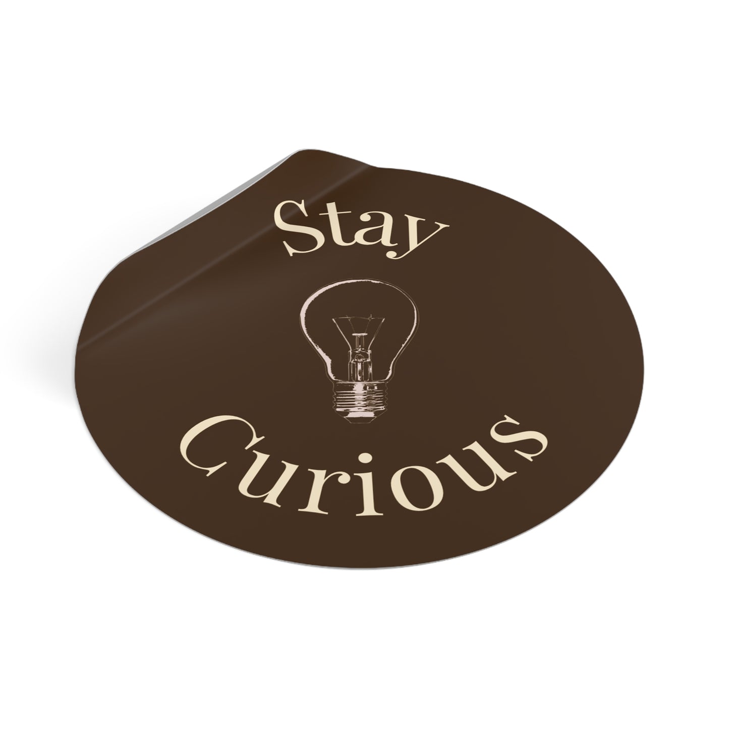 Vinyl Sticker - Stay Curious