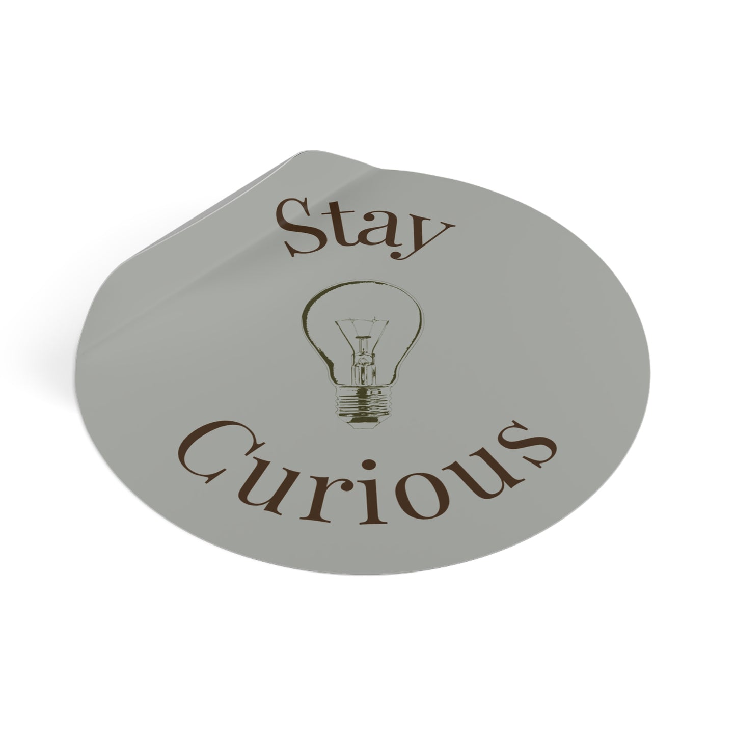 Vinyl Sticker - Stay Curious