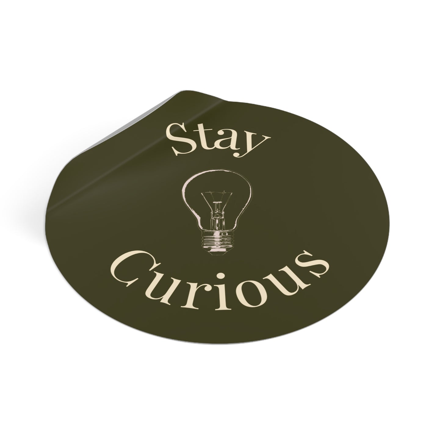 Vinyl Sticker - Stay Curious