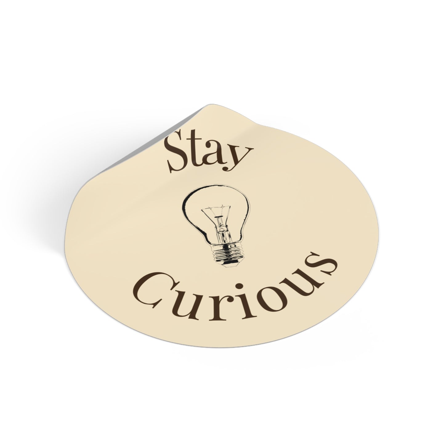 Vinyl Sticker - Stay Curious
