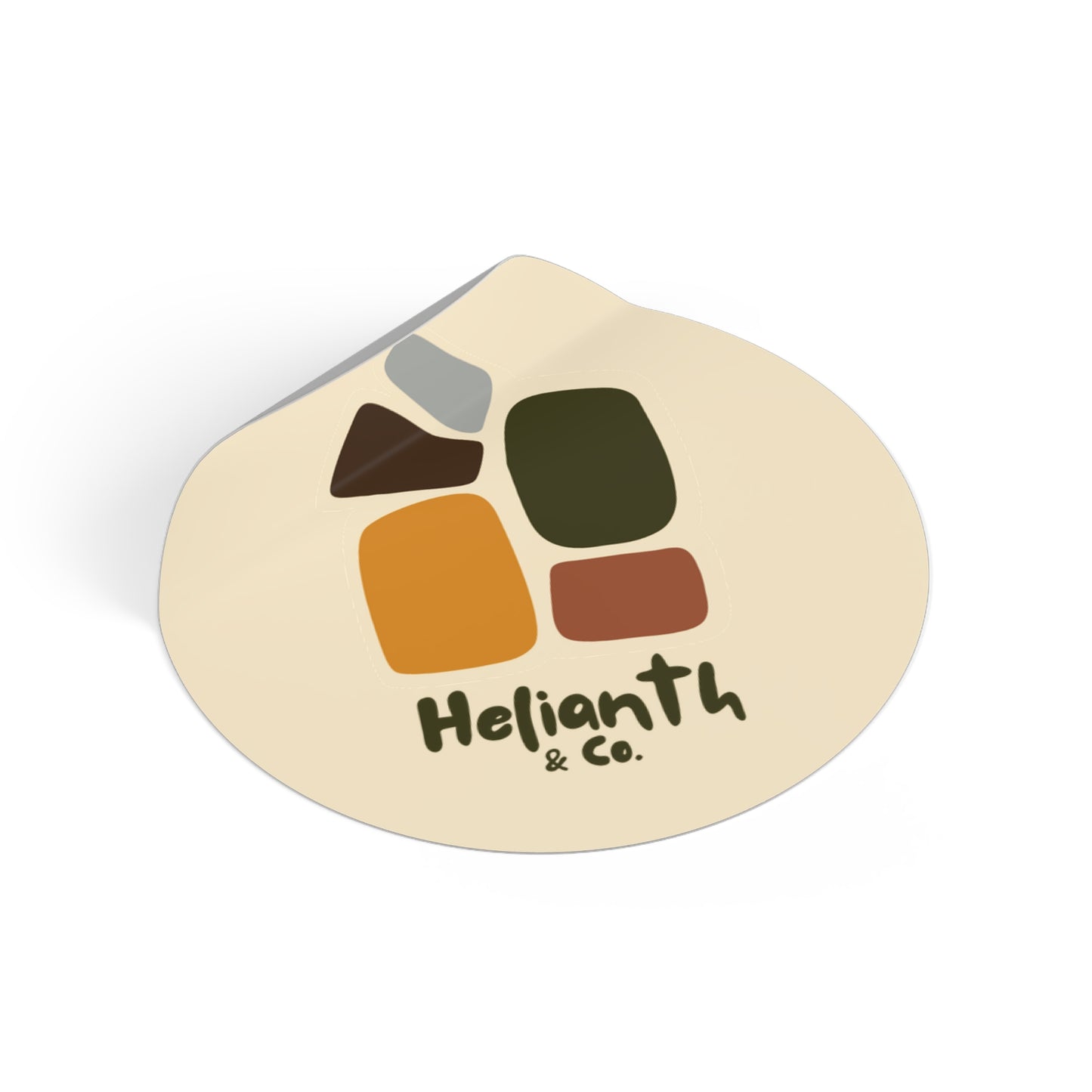 Vinyl Sticker - Helianth and Co. Brand Logo