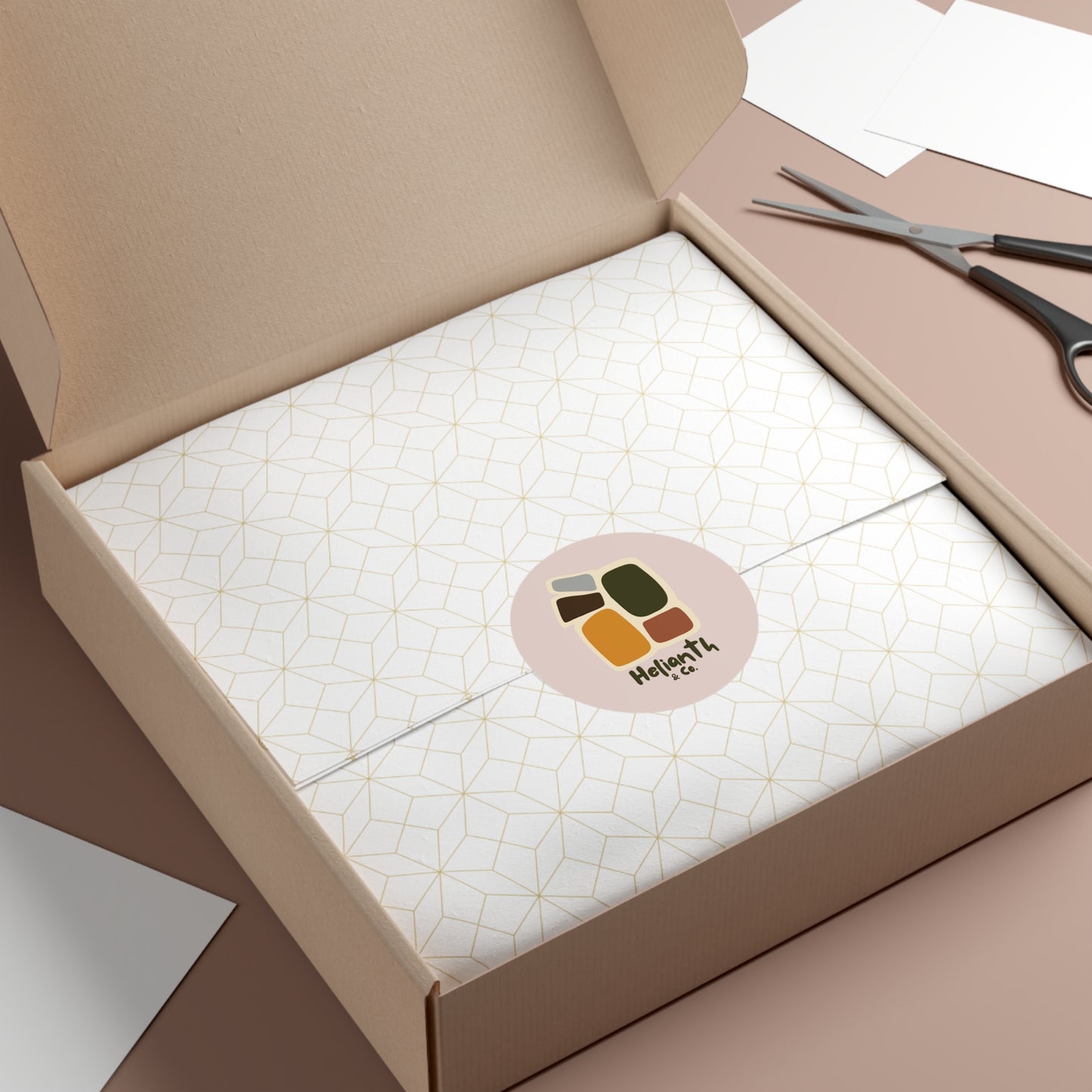 Vinyl Sticker - Helianth and Co. Brand Logo