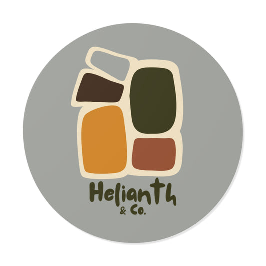 Vinyl Sticker - Helianth and Co. Brand Logo