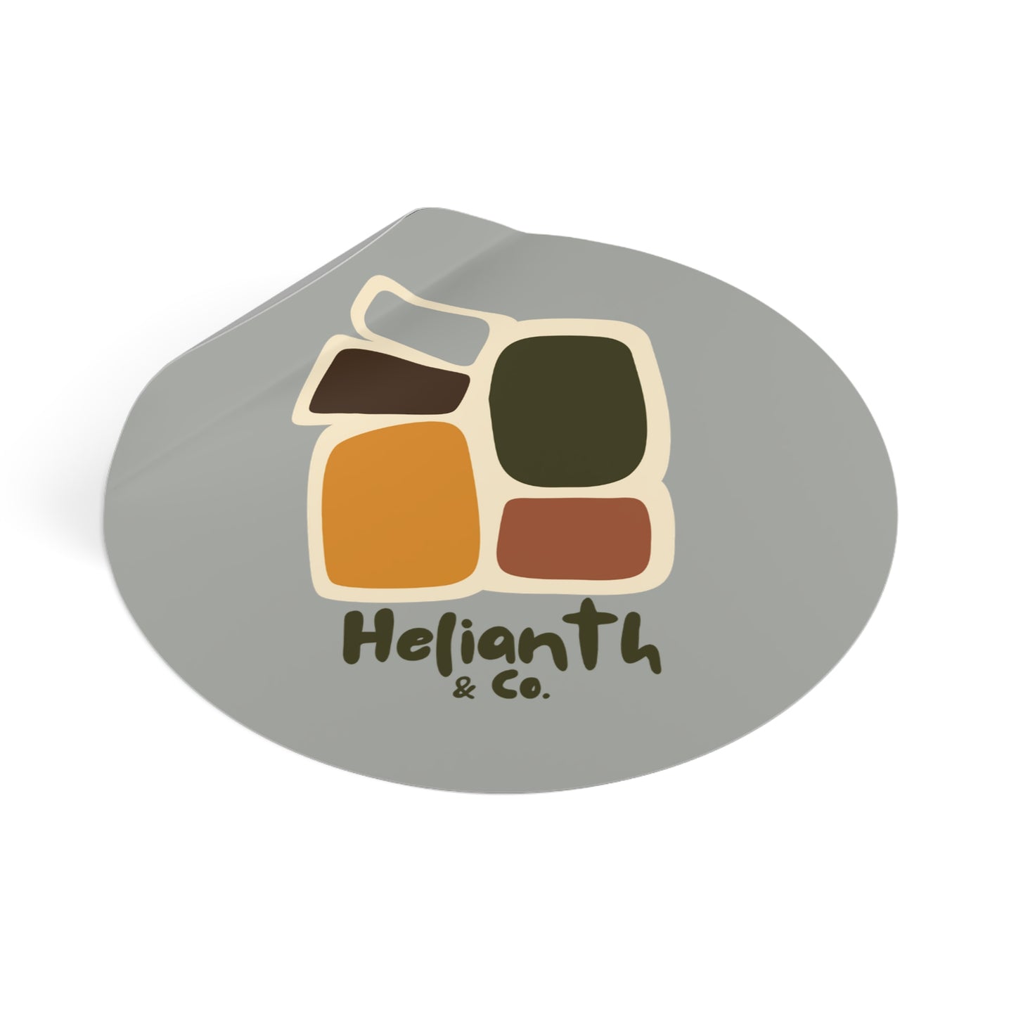 Vinyl Sticker - Helianth and Co. Brand Logo