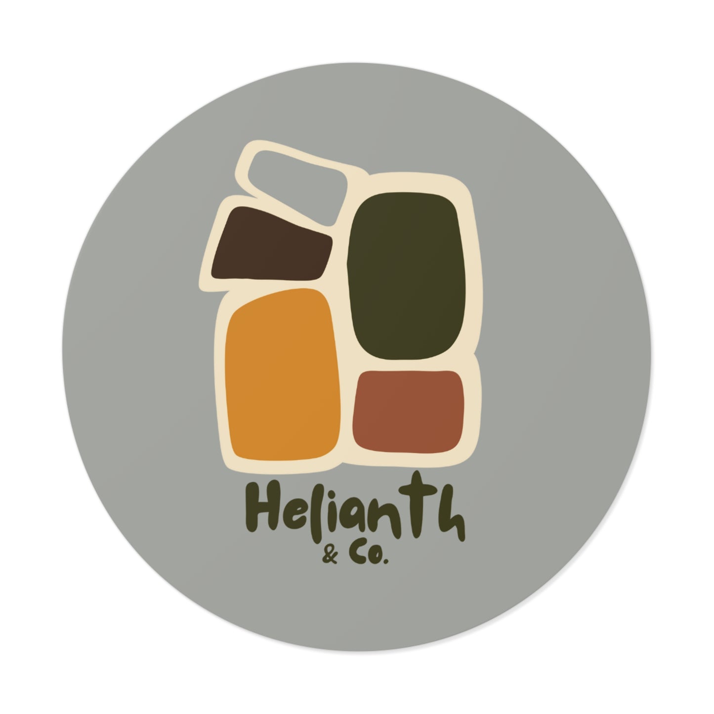 Vinyl Sticker - Helianth and Co. Brand Logo