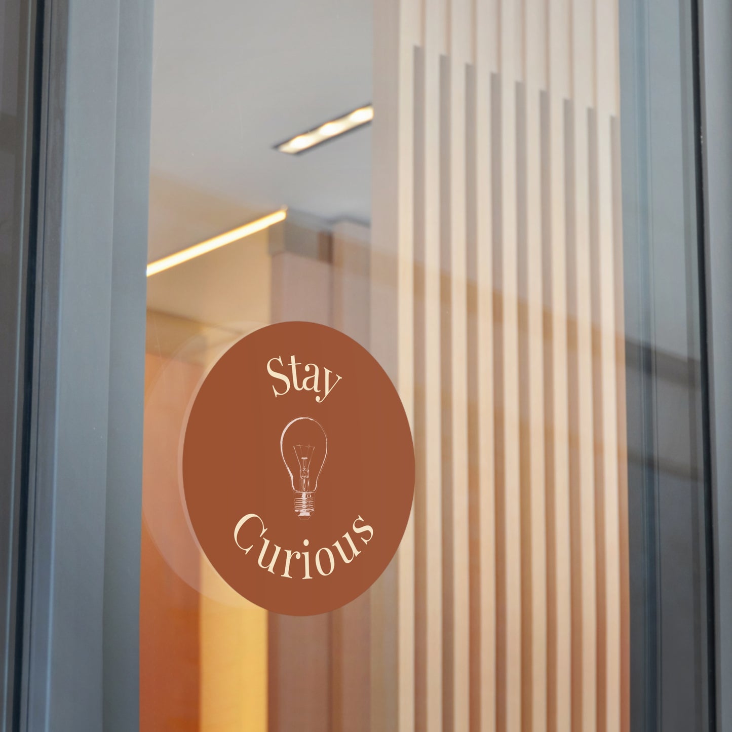 Vinyl Sticker - Stay Curious