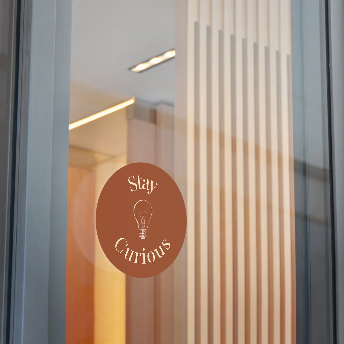 Vinyl Sticker - Stay Curious