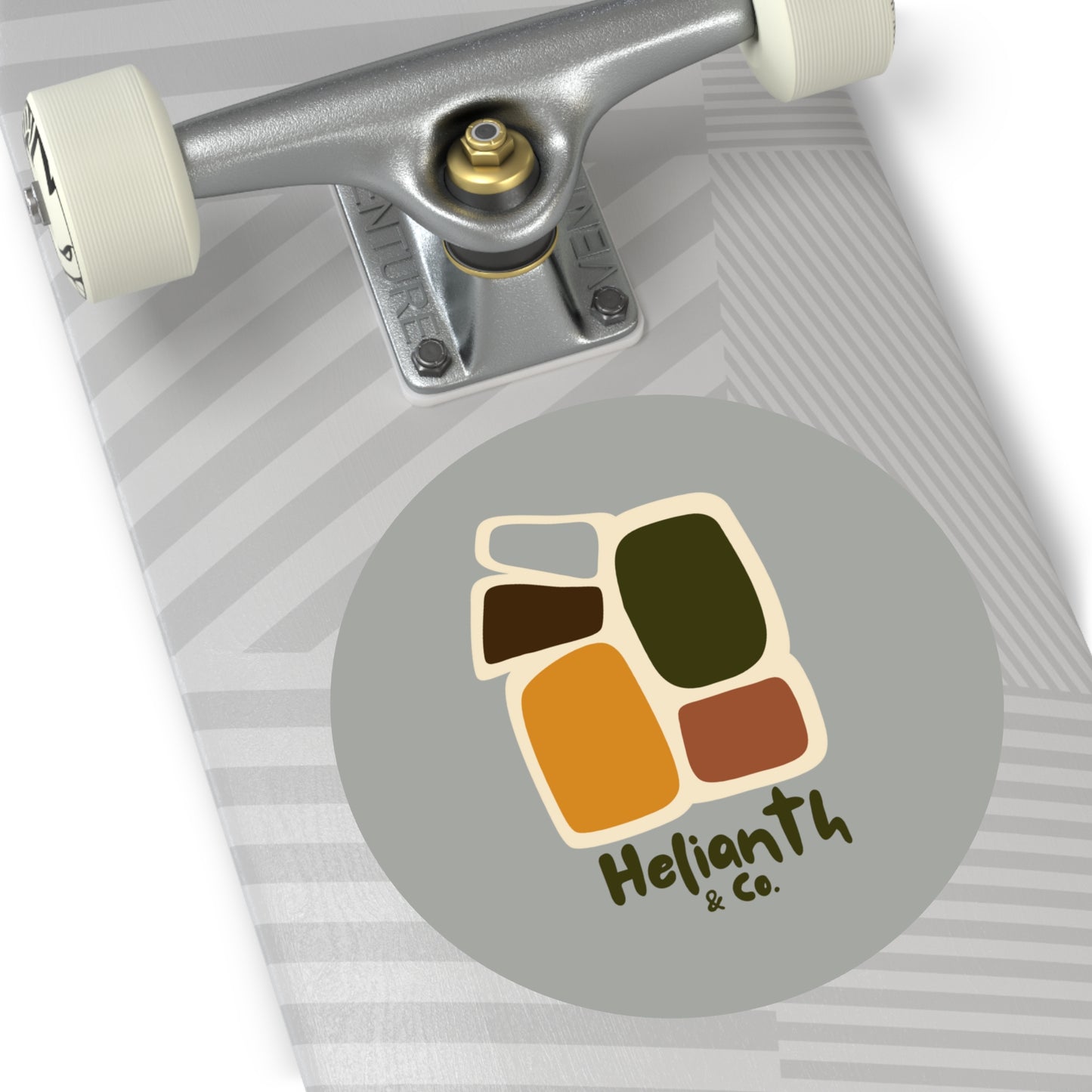 Vinyl Sticker - Helianth and Co. Brand Logo
