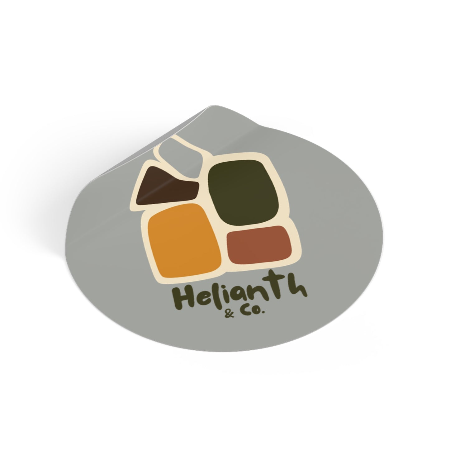 Vinyl Sticker - Helianth and Co. Brand Logo