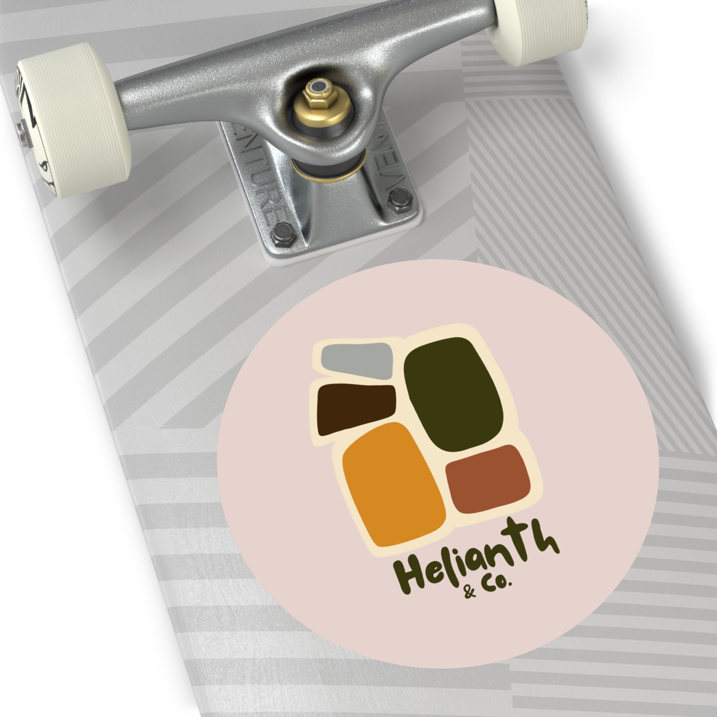 Vinyl Sticker - Helianth and Co. Brand Logo