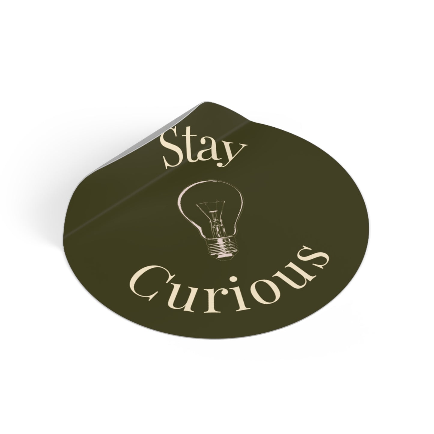 Vinyl Sticker - Stay Curious