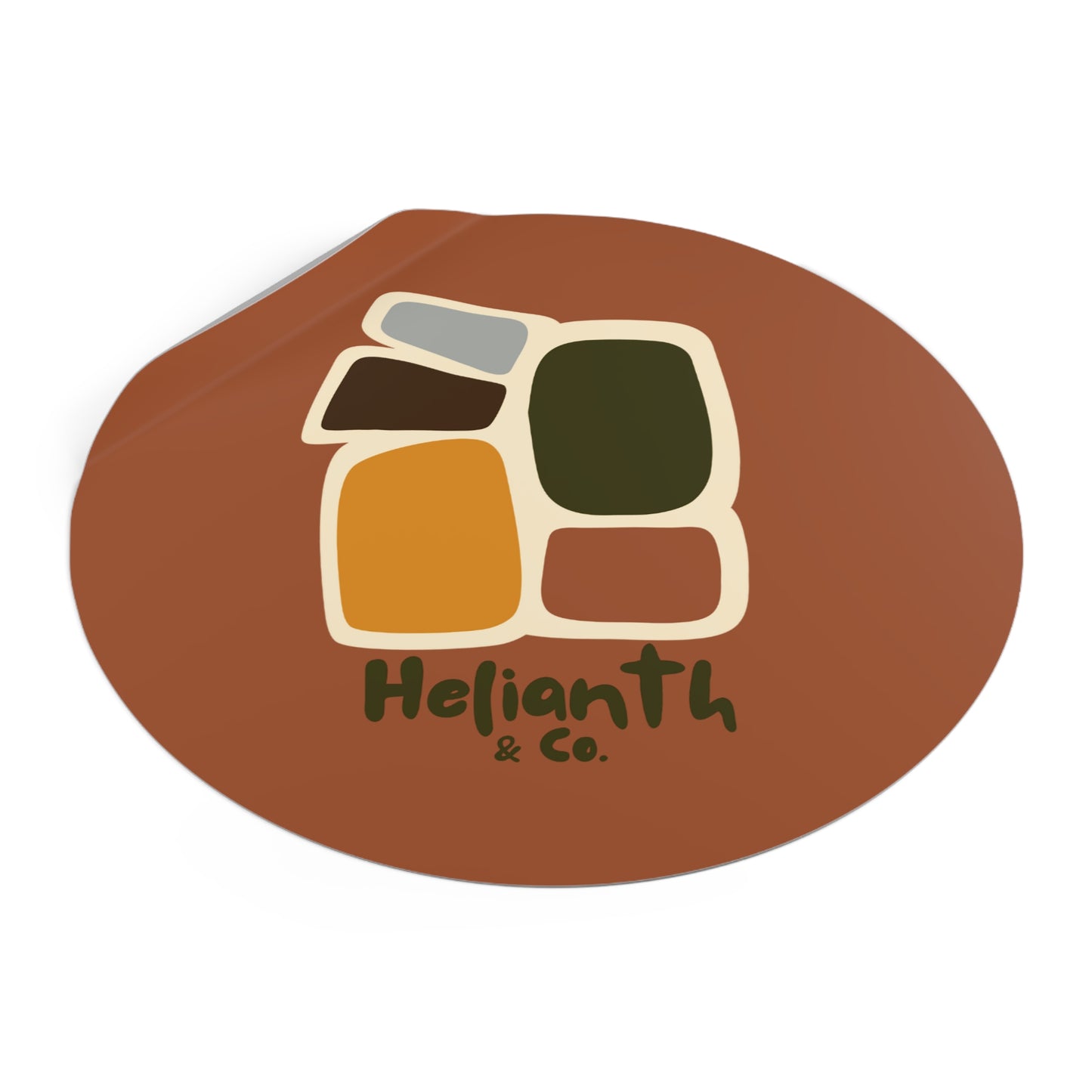 Vinyl Sticker - Helianth and Co. Brand Logo
