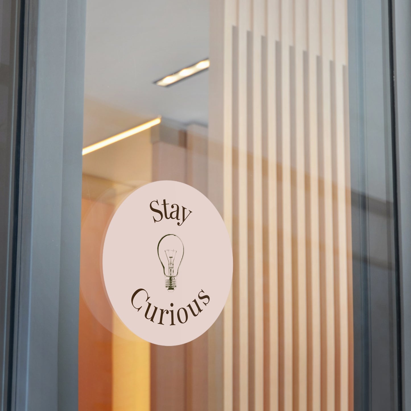 Vinyl Sticker - Stay Curious